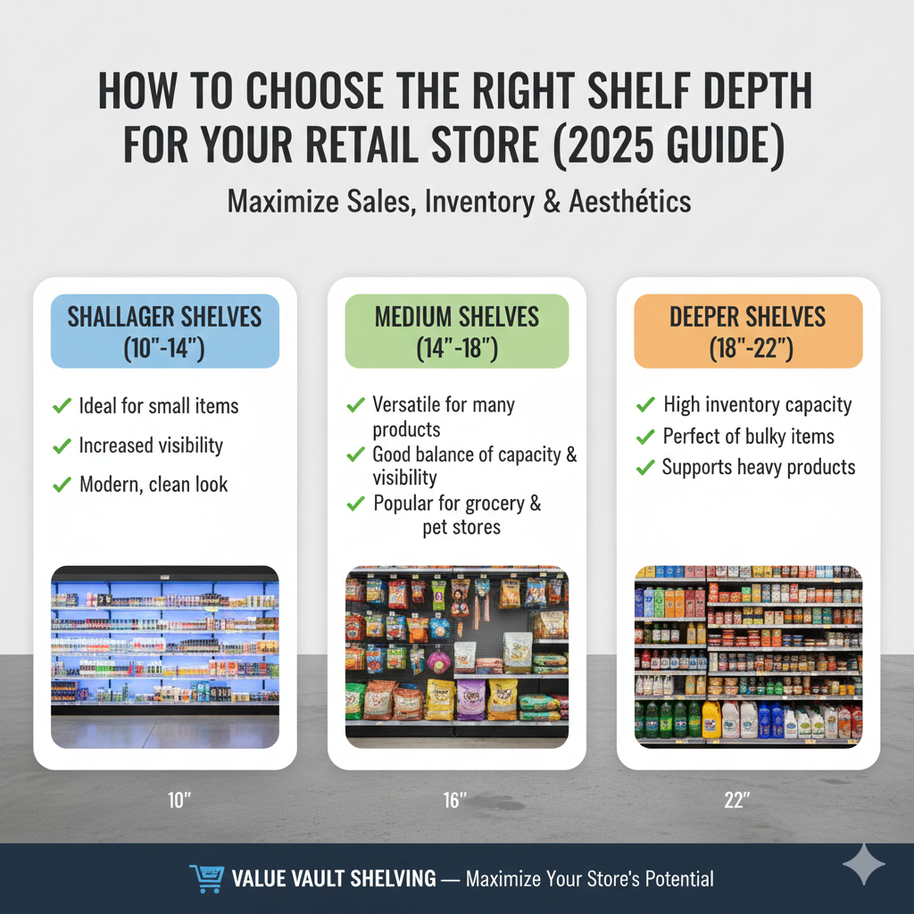 How to Choose the Right Shelf Depth for Your Retail Store (2025 Guide ...
